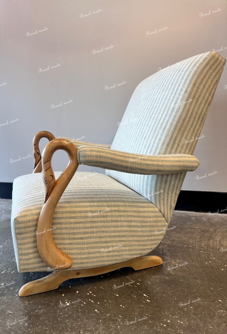 Swan Neck Rocking Chair 